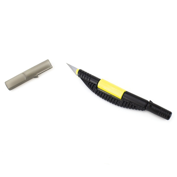 Excel 16017 Non-Roll Art Knife, Plastic Handle - 3