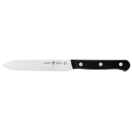 Zwilling Solution Series 17540-133 Utility Knife, 5 in L Blade, Stainless Steel Blade, Plastic Handle, Serrated Blade - 2