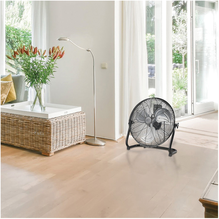 Perfect Aire 1PAFHV18 High-Velocity Fan, 115 V, 18 in Dia Blade, 3-Blade, 3-Speed, 2700 cfm Air - 3