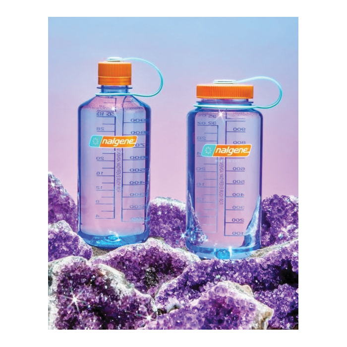 Nalgene 2020-1932 Sustain Water Bottle, 32 oz Capacity, Tritan Renew, Amethyst, Wide Mouth Lid - 3