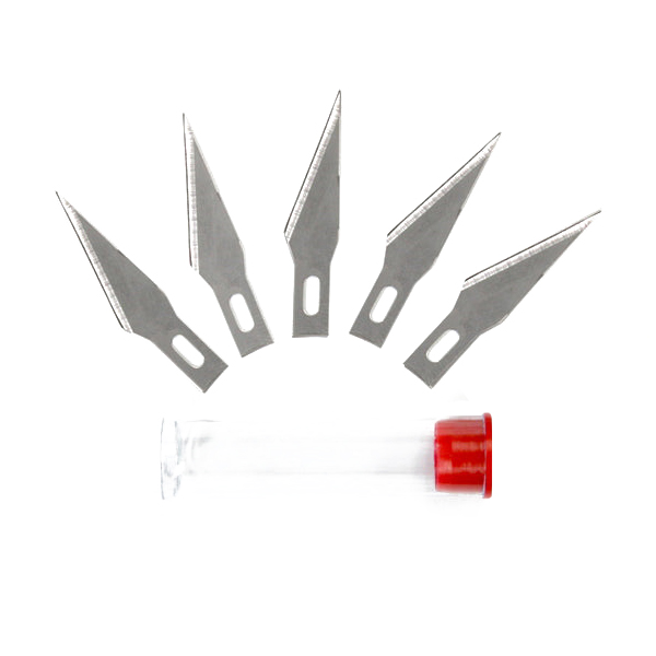 Excel 22611 Light-Duty Double Honed Blade, #11, 1.575 in L, Carbon Steel - 3