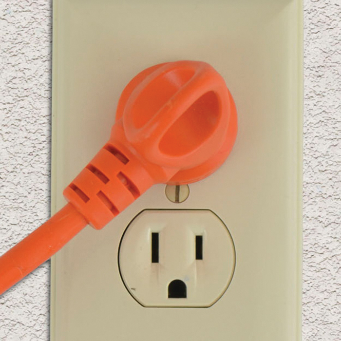 Conntek 24162-144 Indoor Extension Cord With Left Turn Plug, 16/3 AWG Cable, Male Plug, Female, 12 ft L, 15 A - 2