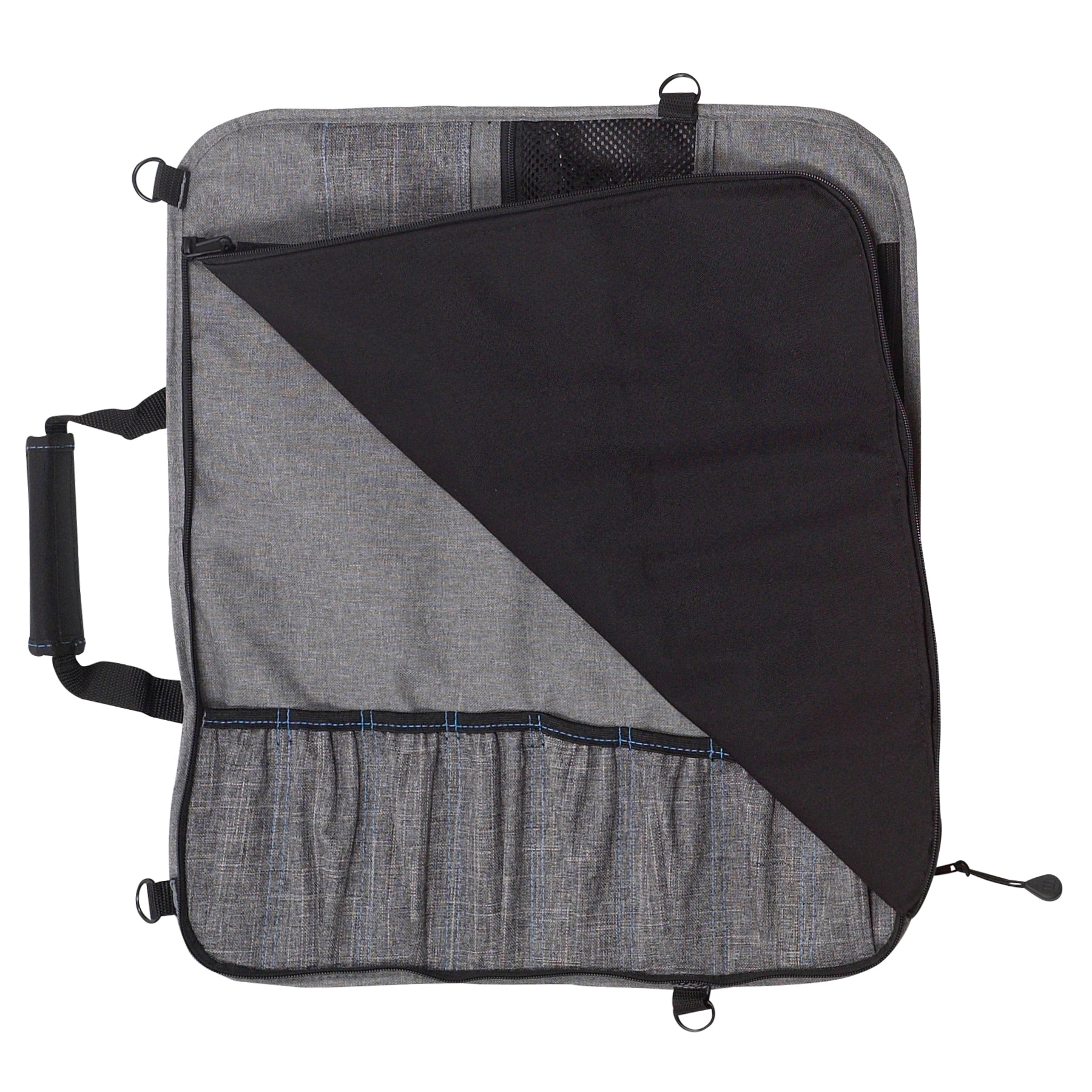 Messermeister Preservation Series 3088-8/H Knife Roll, 8-Slot, Fabric/Nylon - 3
