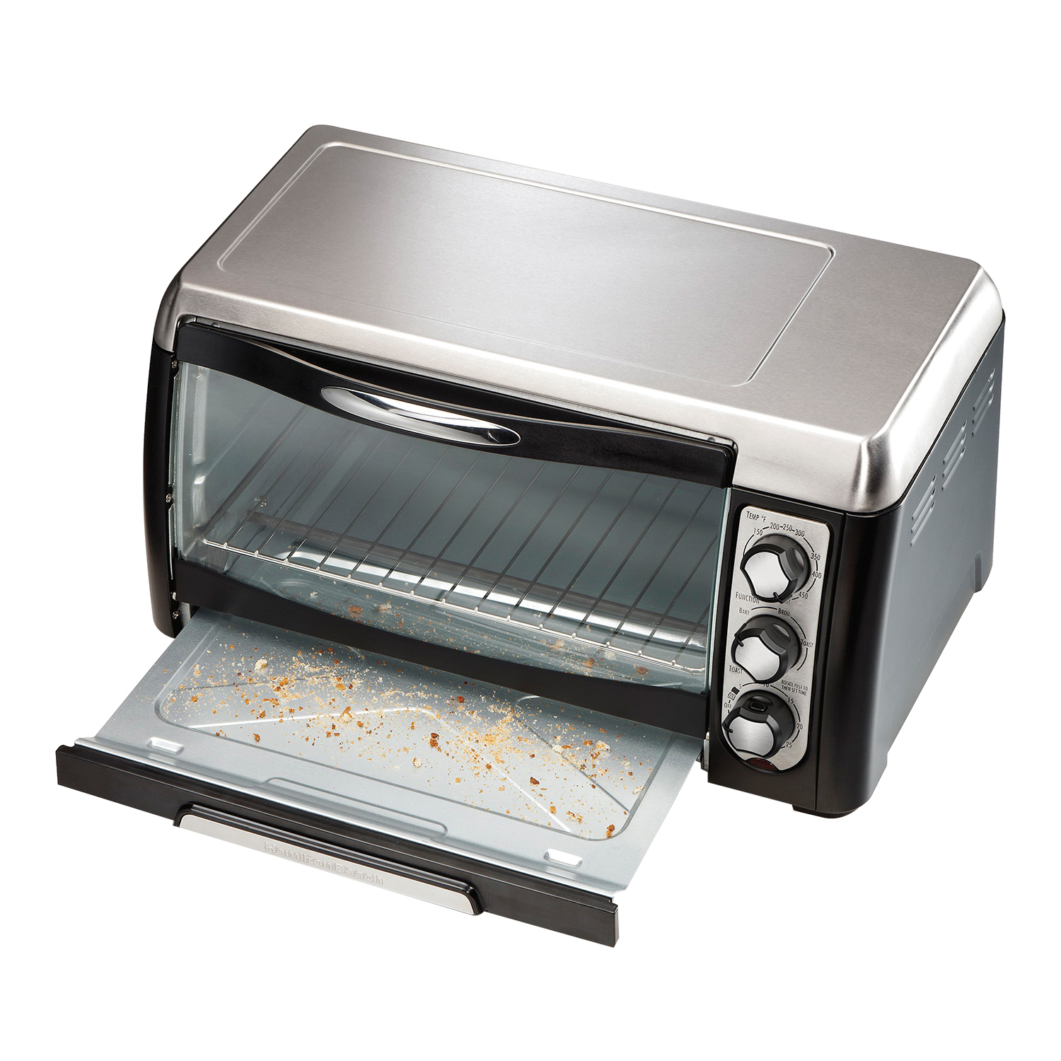 Hamilton Beach 31330D Toaster Oven, 1400 W, 6-Slice, Black - 3