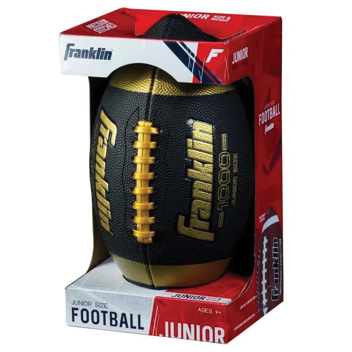 Franklin Sports GRIP-RITE 1000 Series 33140 Football, Rubber, Multi-Color - 2