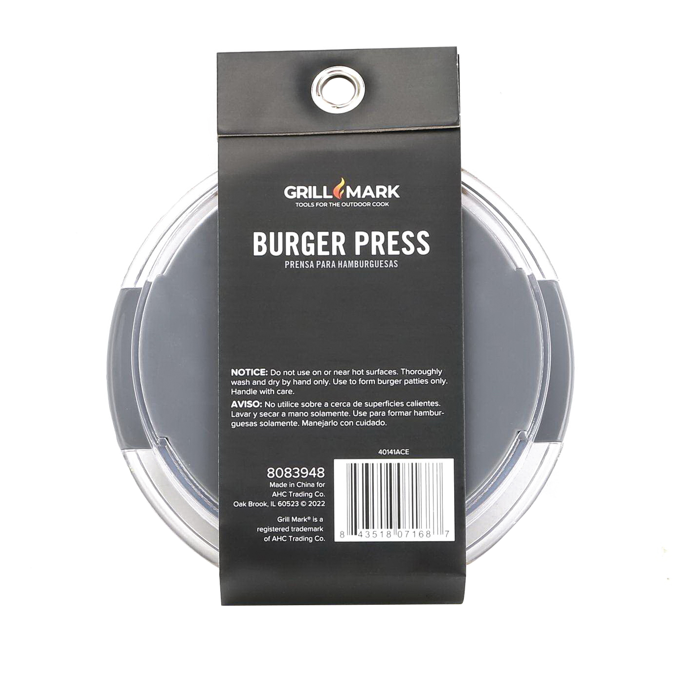 Grillmark 40141ACE Burger Press, Plastic - 2