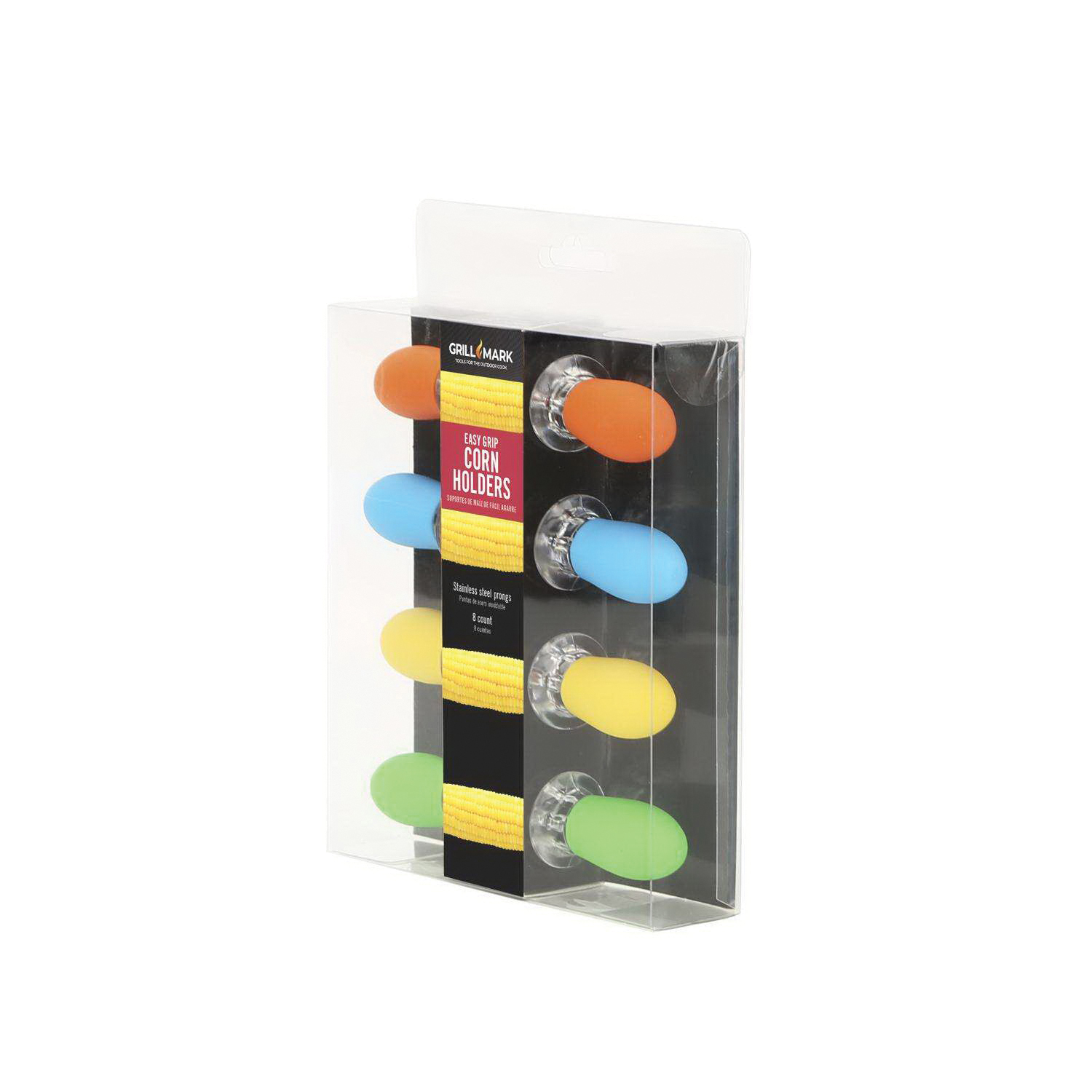 Grillmark 40350ACE Corn Holder, Plastic, Assorted - 2