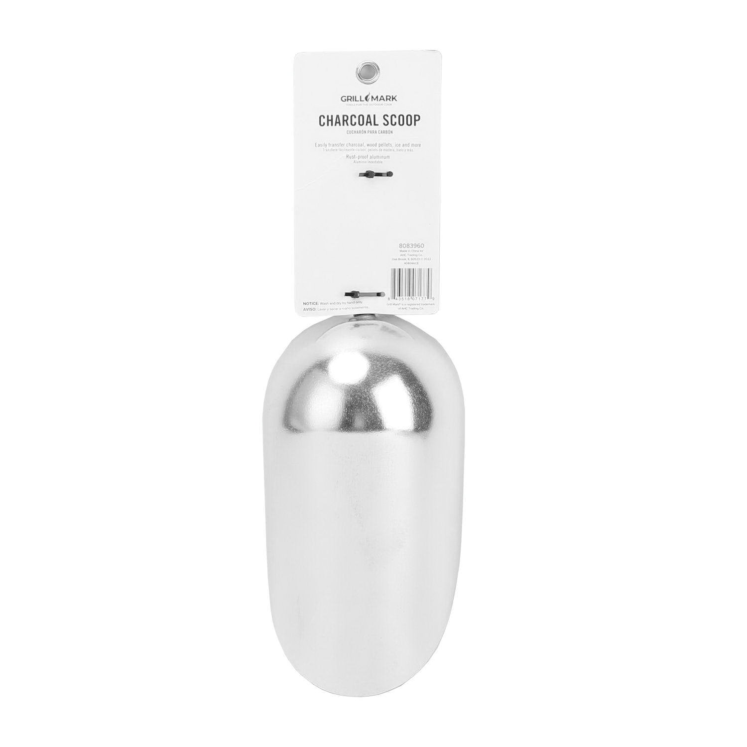 Grillmark 40404ACE Charcoal/Pellet Scoop, Aluminum - 2
