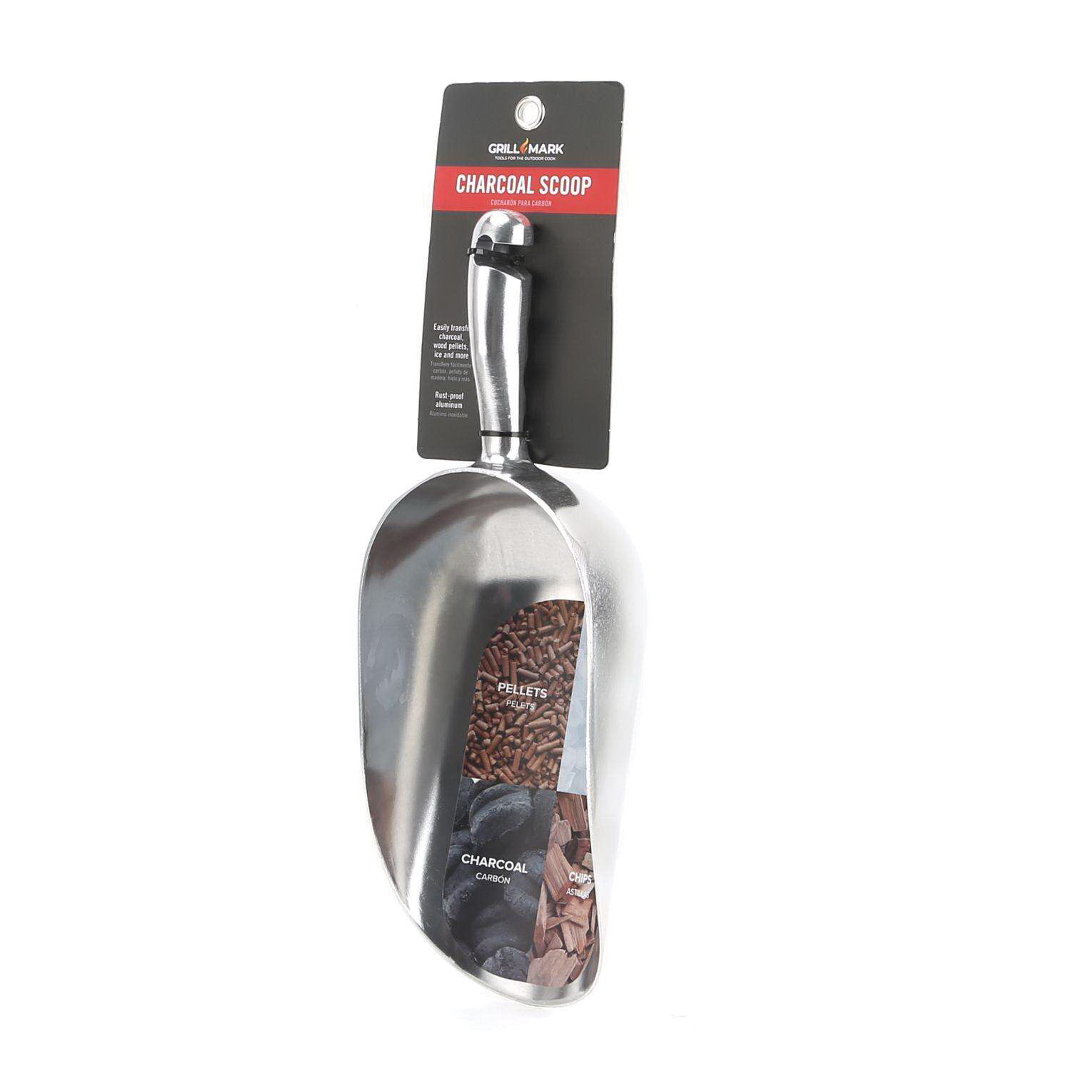 Grillmark 40404ACE Charcoal/Pellet Scoop, Aluminum - 3