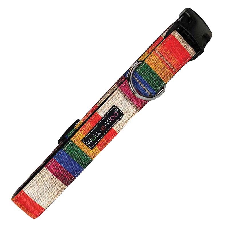 WaLk-e-Woo 510 Dog Lead, 5 ft L, 1 in W, Rainbow Pride, Snap Hook - 3