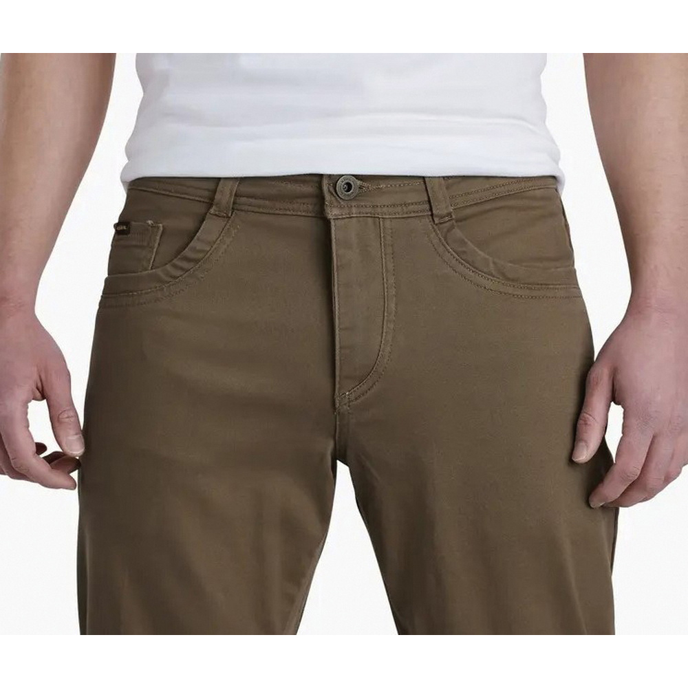 Kuhl REVOLT Series 5189-DKK-36X32 Jeans, 36 in, 32 in L, Dark Khaki, Tapered, Stretchable - 4