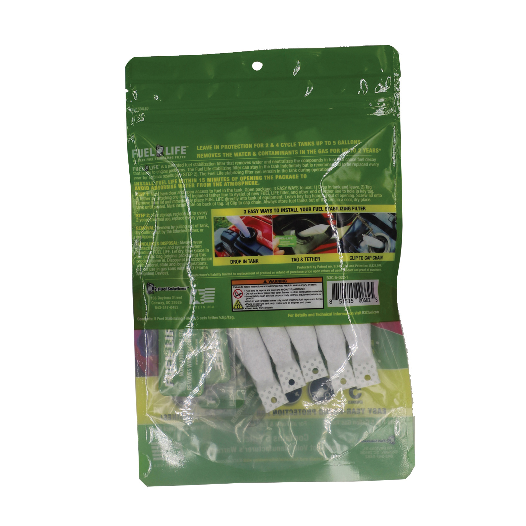 B3C Fuel Solutions Fuel Life 6-022-9 Fuel Stabilizing Filter - 2