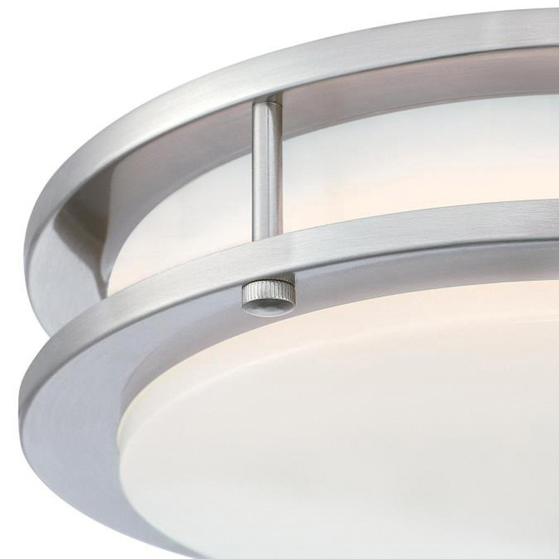 Westinghouse 61123 Flush-Mount Ceiling Fixture, Integrated LED Lamp, 1900 Lumens, 3000 K Color Temp - 5