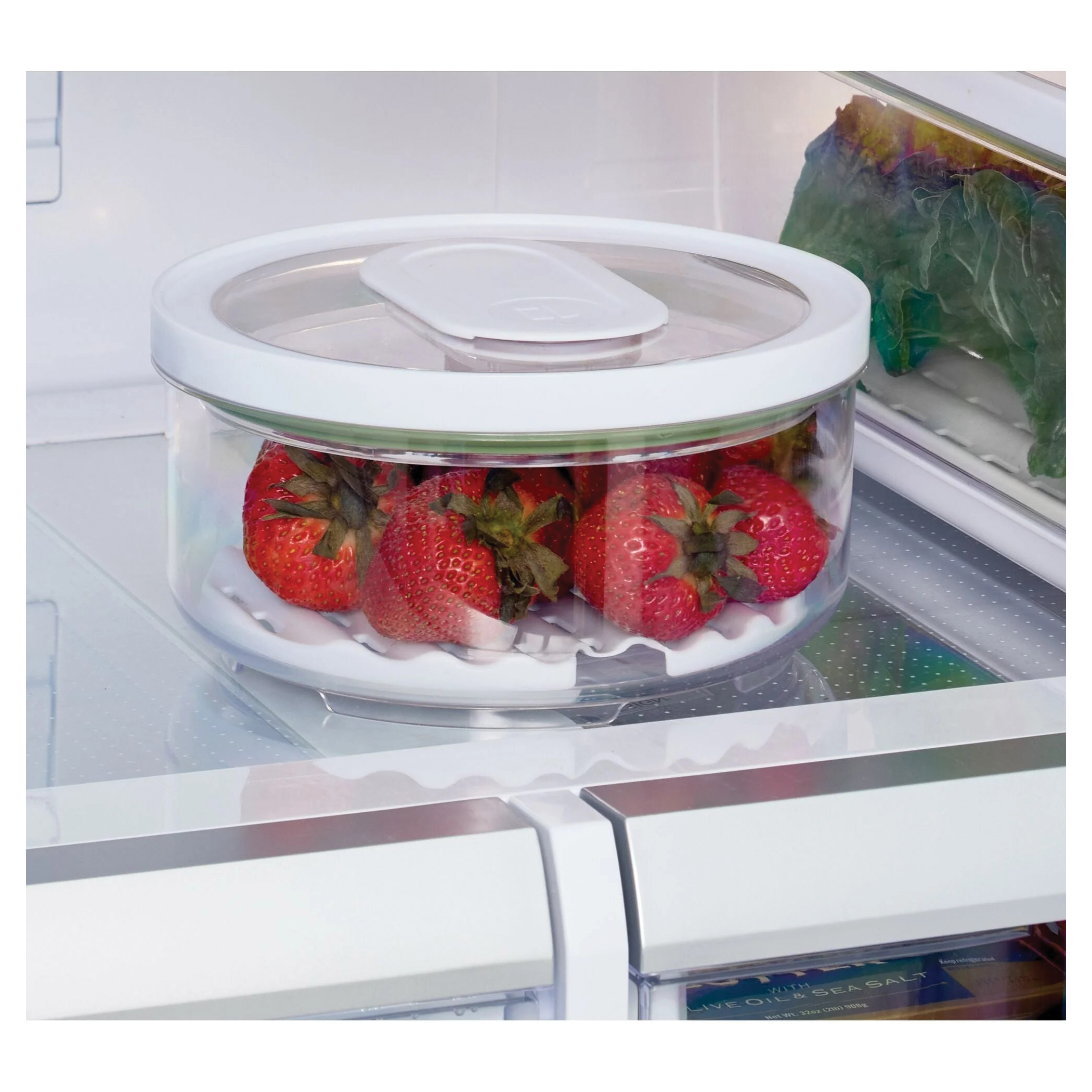 iDESIGN iDFresh Series 72752 Storage Bowl, 7 Cup, Plastic, Clear - 5