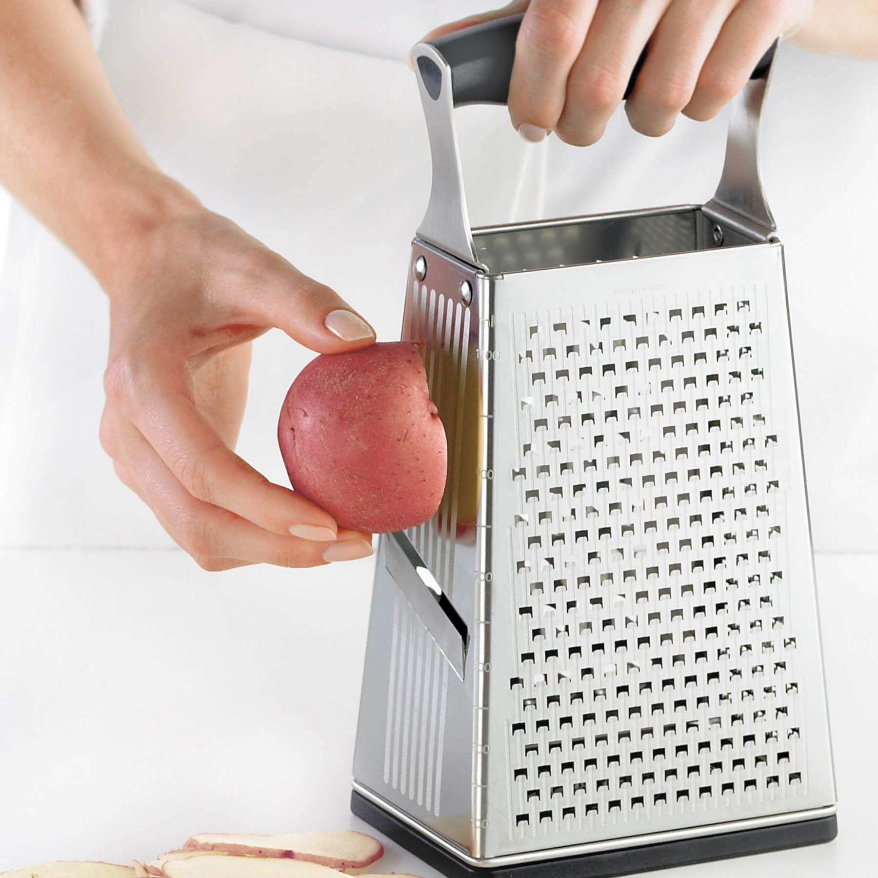 Cuisipro 746850 Box Grater, Stainless Steel - 3