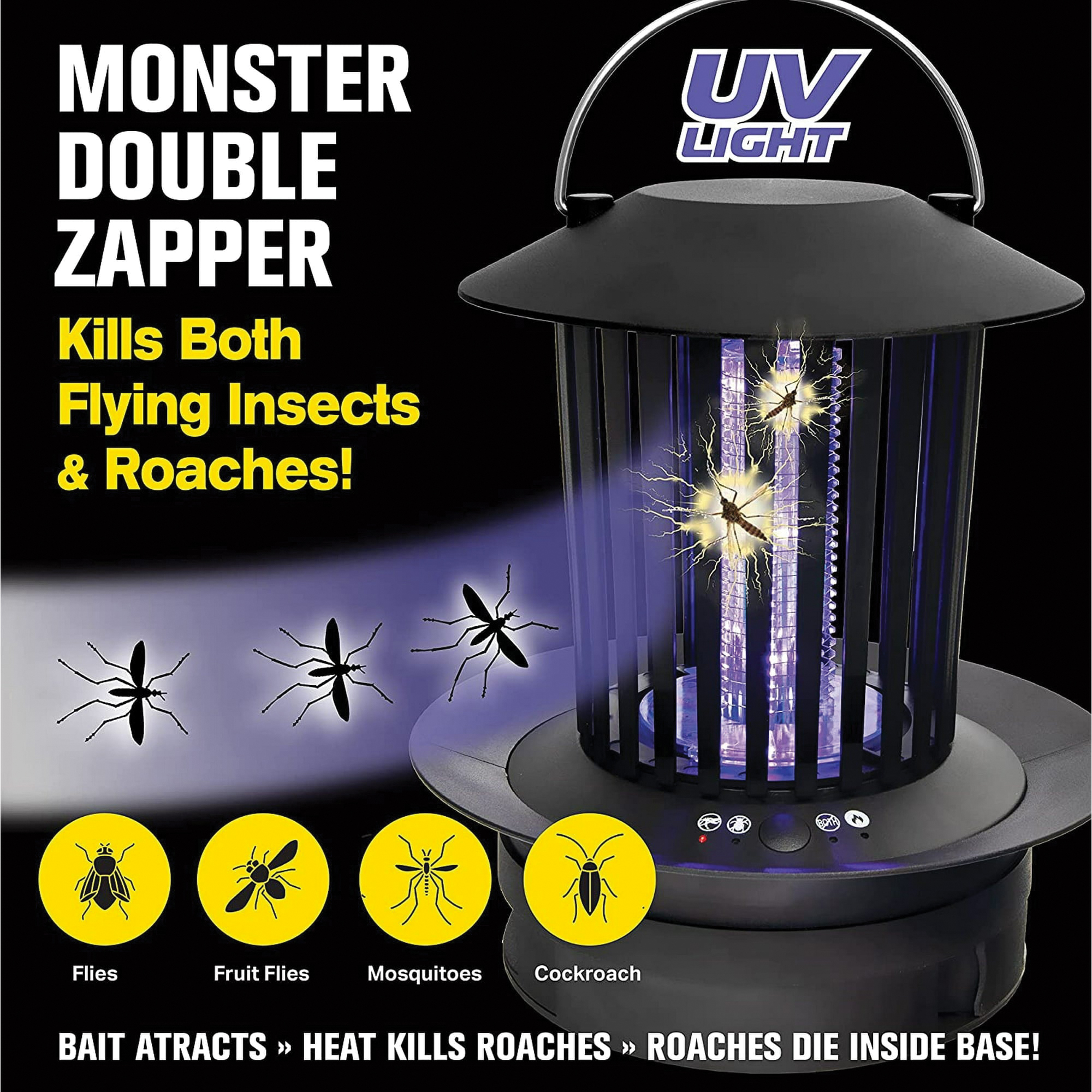Bell+Howell Monster 7902 Insect and Mosquito Zapper, 18 W - 2