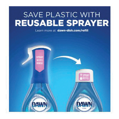 Dawn 80718727 Dish Spray, 16 fl-oz, Bottle, Liquid, Lavender, Colorless - 2