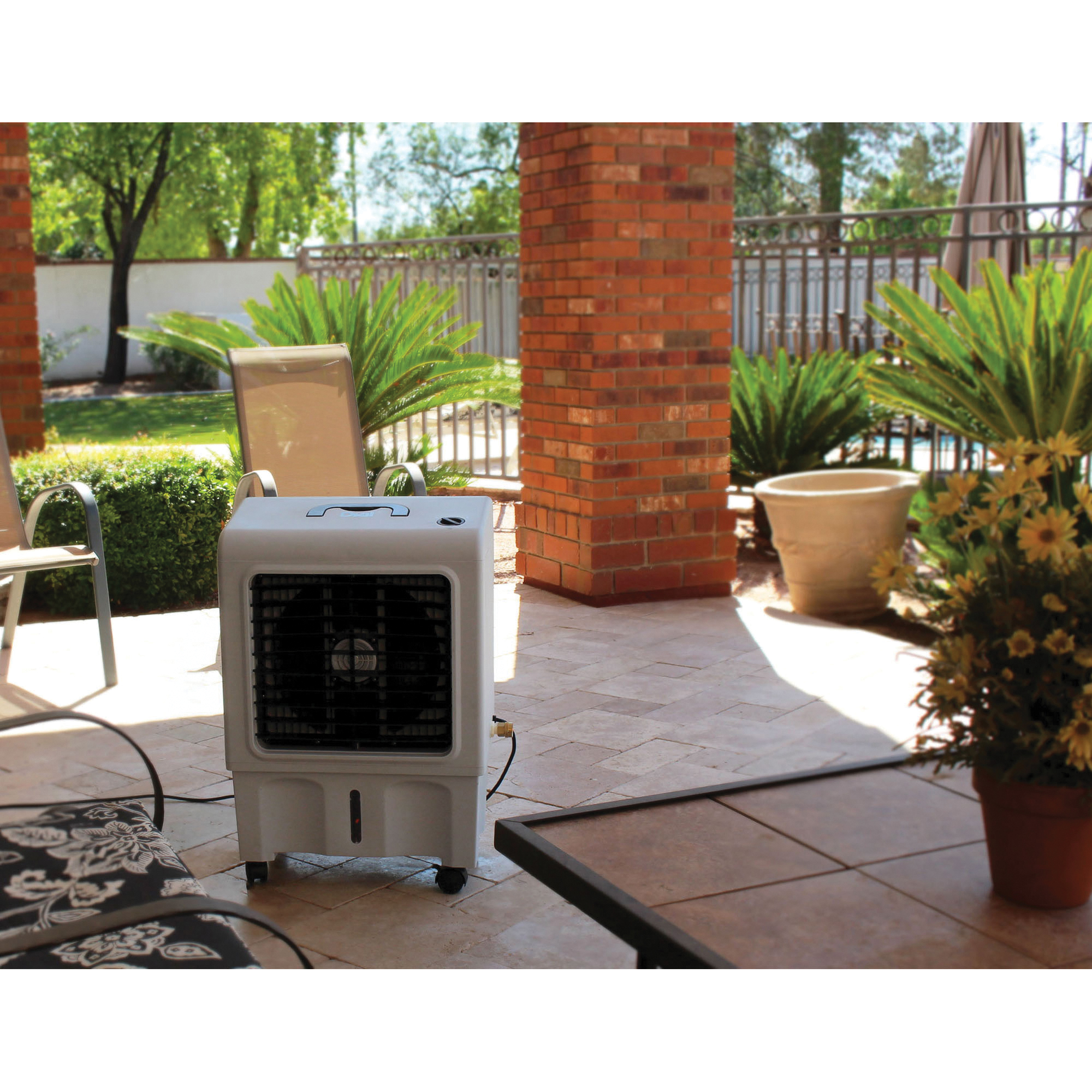 Dial Manufacturing 81030 Portable Evaporative Cooler, 5.2 gal Tank, 3-Speed, 120 V, Gray - 5