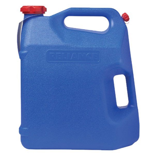 Reliance Products Jumbo-Tainer 2.0 8630-03 Water Container, 7 gal Capacity, Polyethylene, 15.3 in L, 8-1/2 in W - 2