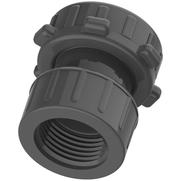 Action 18016 Pipe Adapter, 1 in, FIP x Female Swivel, PVC, SCH 80 Schedule, 235 psi Pressure - 3