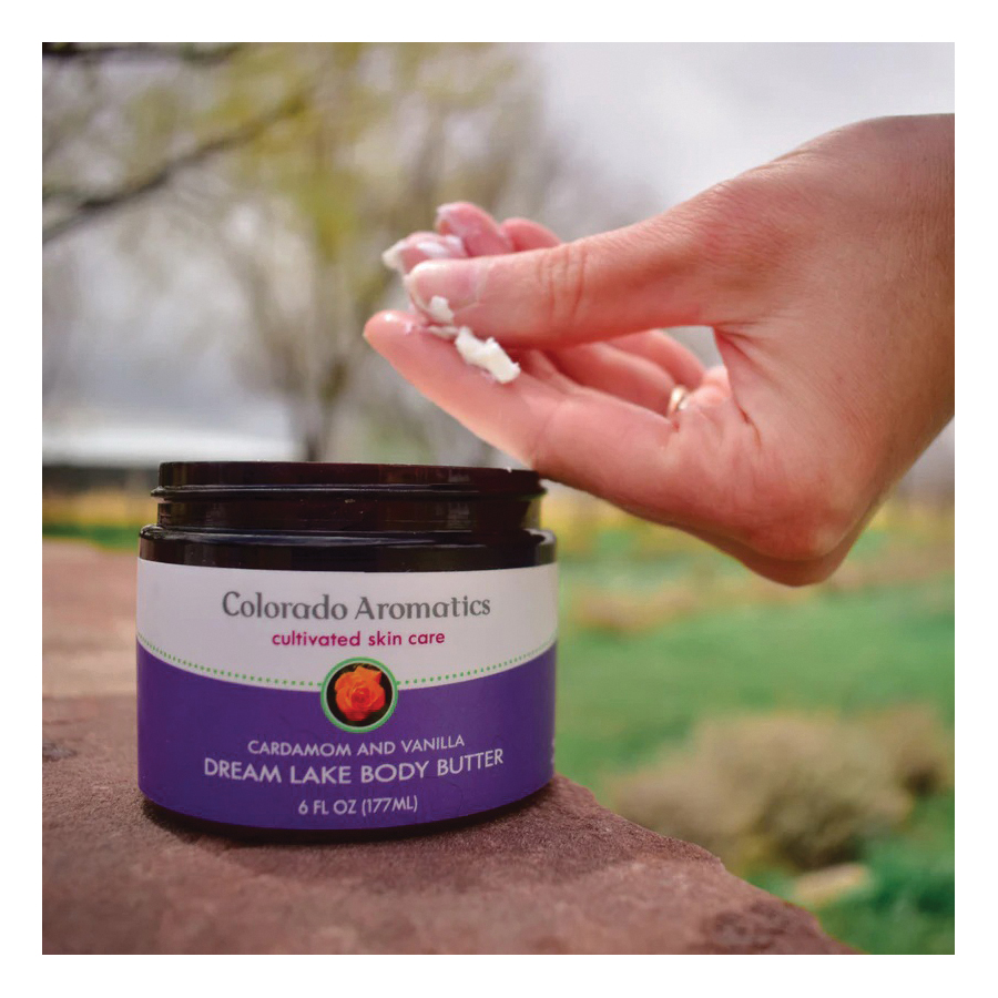 Colorado Aromatics B4063 Dream Lake Body Butter, Cardamom and Vanilla, 6 oz Jar - 4