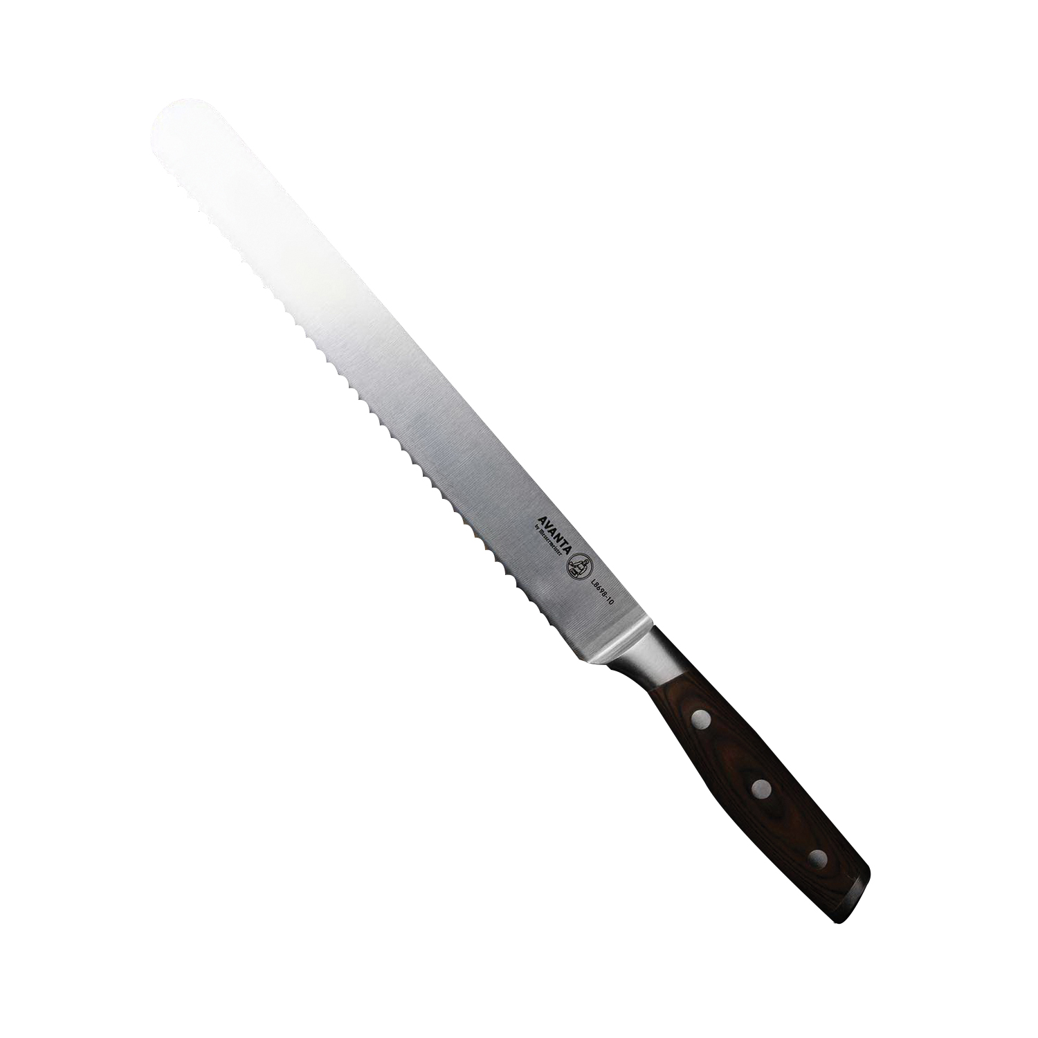 Messermeister Avanta Pro Series BBQ-B BBQ Knife Set, Stainless Steel Blade, Wood Handle, Rounded, Handle - 4