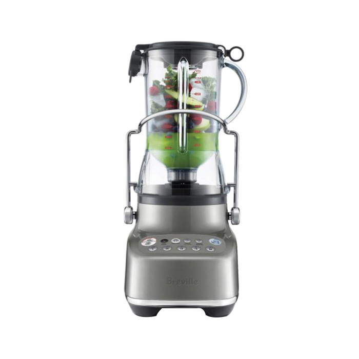Breville 3X Bluicer BJB615SHY1BUS1 Juicer, 50 oz Bowl, 5-Speed, ABS Housing Material, Silver Housing, Button Control - 2