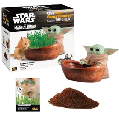 Chia Pet Star Wars Decorative Planter Terracotta Clay - 1