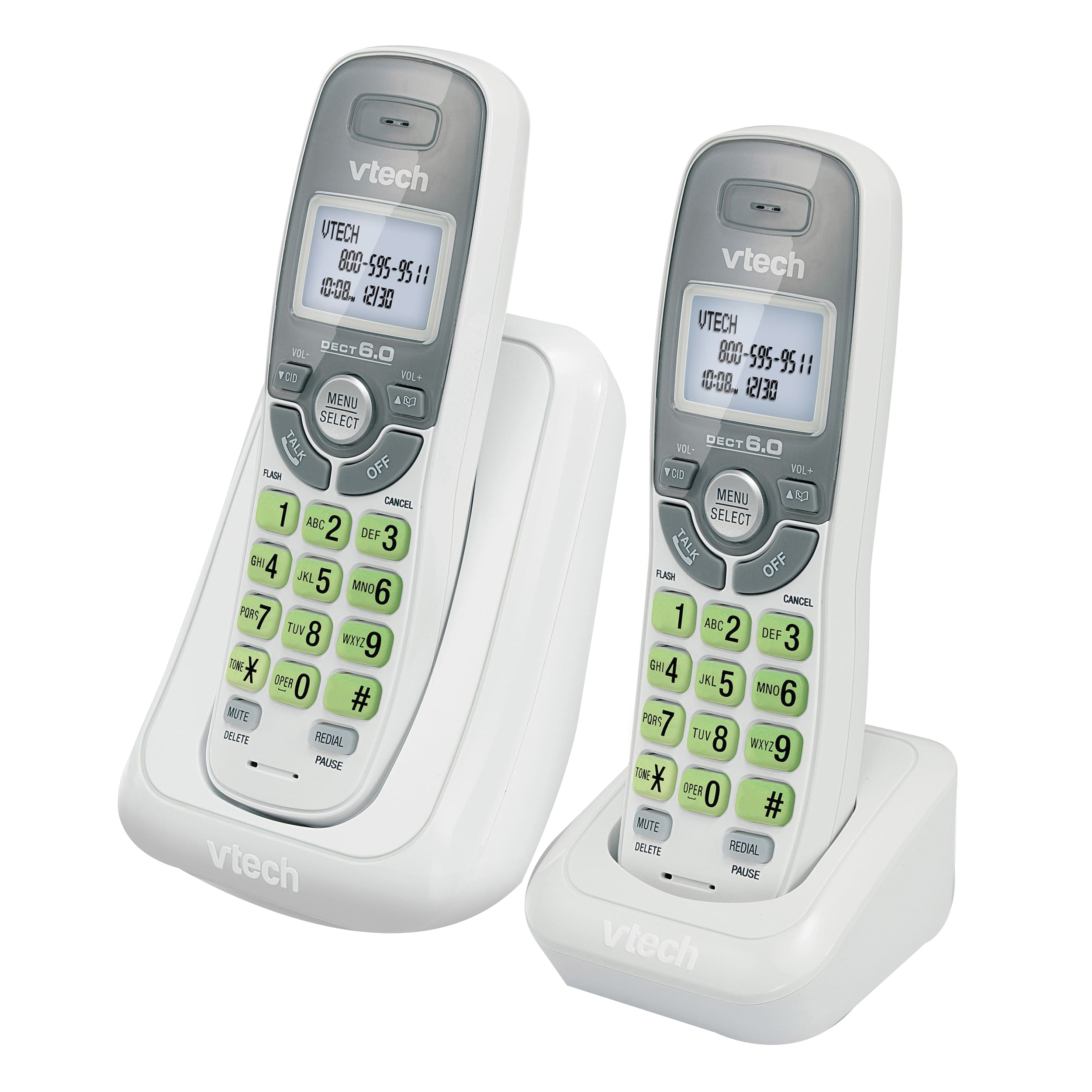 Vtech CS6114-2 Cordless Phone With Caller ID/Call Waiting, 30 Name Input, 30 Names and Numbers Caller ID History - 3
