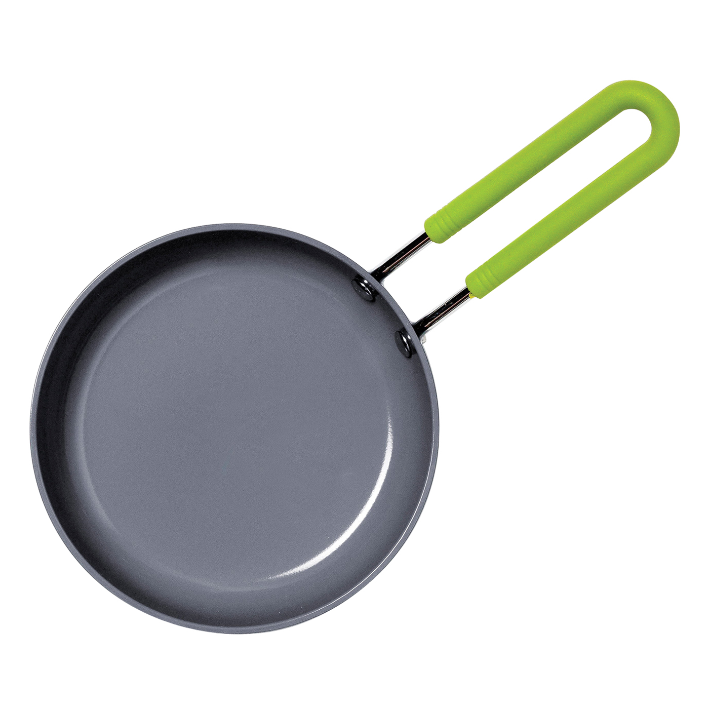 GreenPan Mini Series CW001359-017 Frying Pan, 5 in Dia, Aluminum, Black, Round, Non-Stick: Yes, Dishwasher Safe: Yes - 2