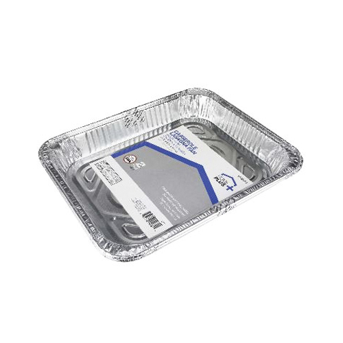 Home Plus D43020 Casserole Lasagna Pan, 11-3/4 in OAL, Aluminum, Silver - 2