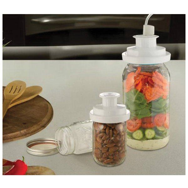 FoodSaver FCARWJAH000 Jar Sealing Kit, White - 2