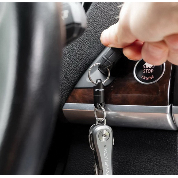Key Smart MAGCONNECT KS914-BLK Magnetic Key Holder, Polycarbonate Case - 2