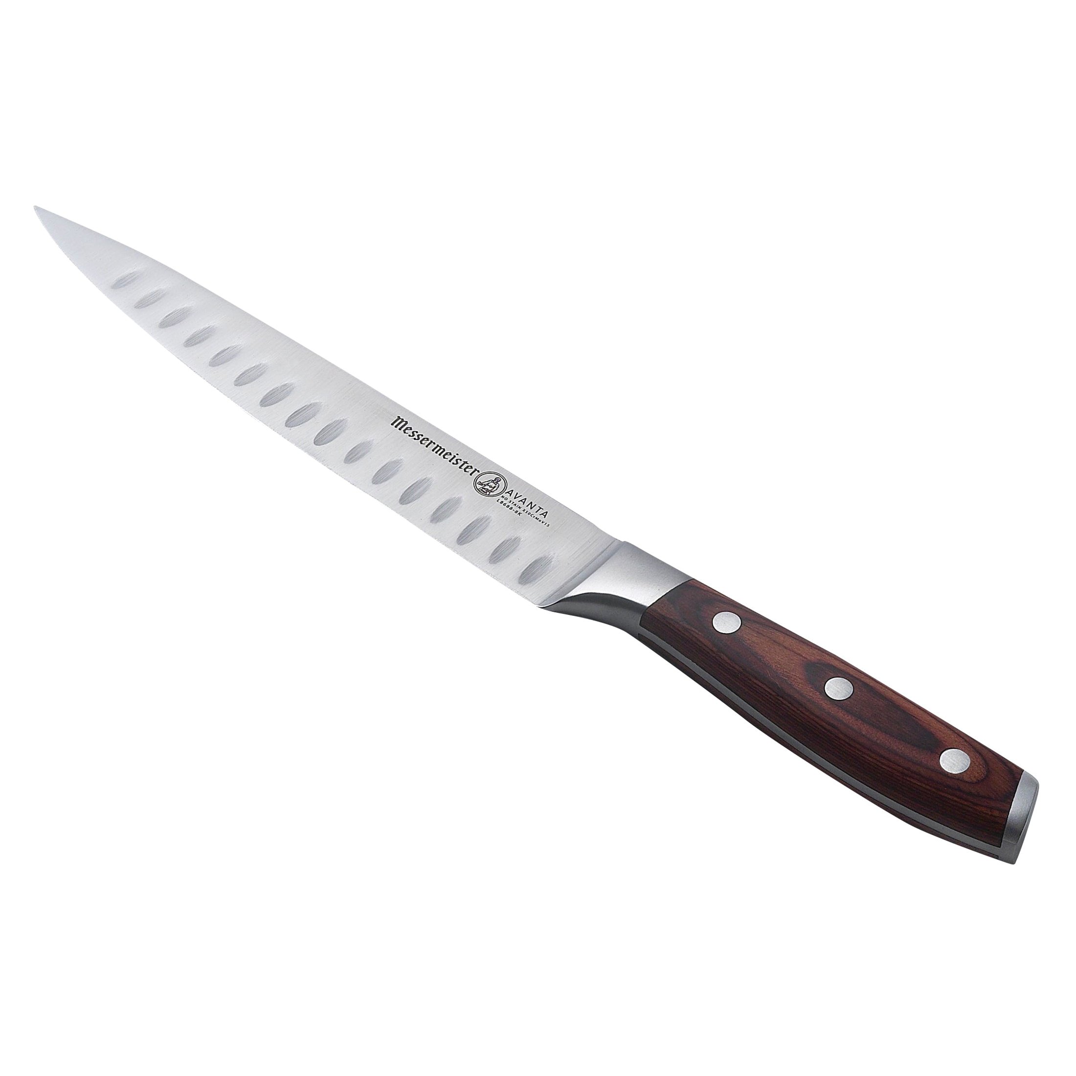 Messermeister Avanta L8000-2KS Carving Set, Stainless Steel, Brown/Silver, 2-Piece - 4