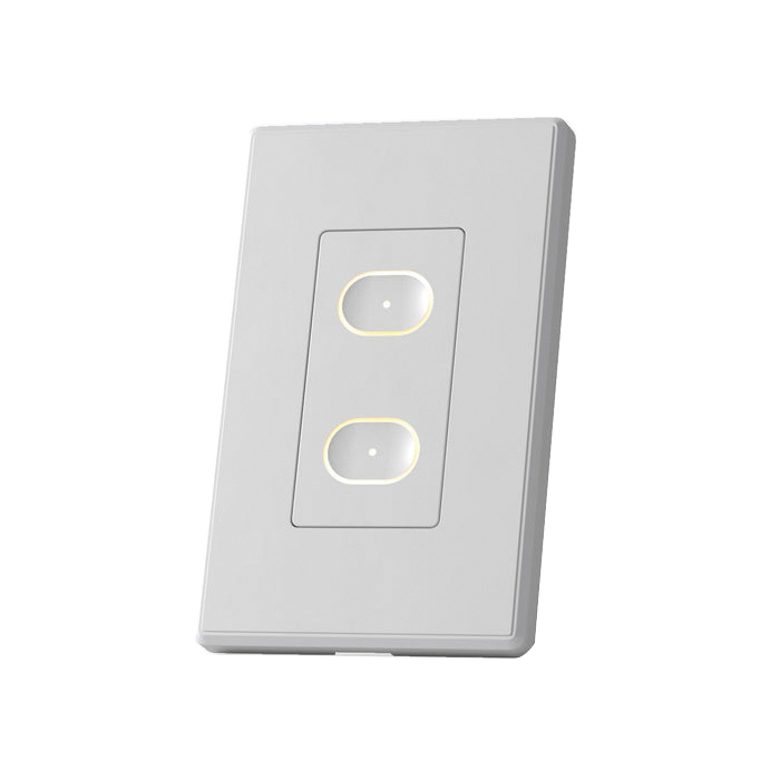 LIFX LFSPWHT1FUS 2-Buttons Light Switch, 1-Pole, 2-Way, 120 VAC, 60 Hz, Wi-Fi, White - 2