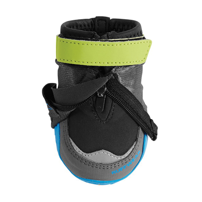 Ruffwear Polar Trex Series P15302-001200 Dog Boots, 2 in, Polyester/Spandex, Obsidian Black, Hook and Loop, Zipper - 4