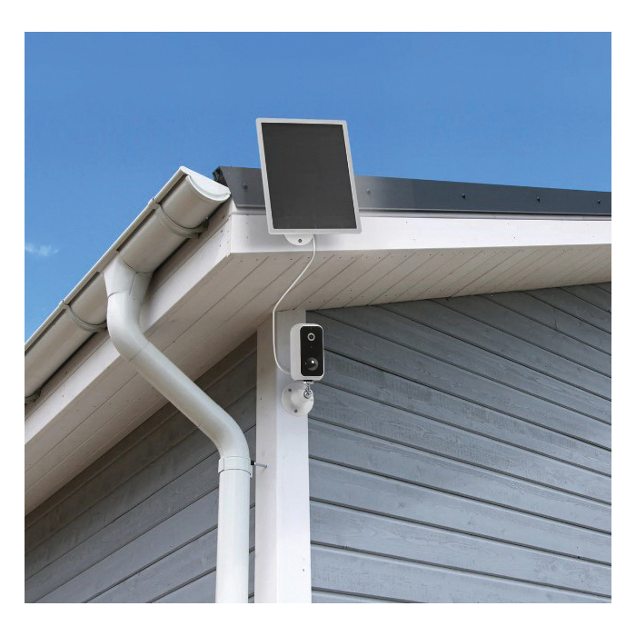 Feit Electric PANEL/SOL/CAM Smart Camera Solar Panel Charger, White Housing - 3