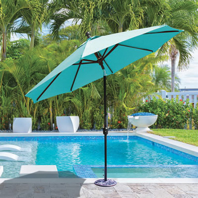 Galtech P-RIB-737 CHAM Replacement Rib, Champagne, For: 9 ft Deluxe Auto Tilt Umbrella - 1