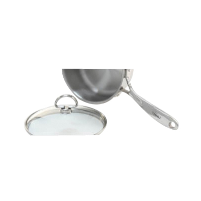 Chantal Induction 21 Steel Series SLIN35-P18 Saucepan with Pour Spout and Strainer, 2.5 qt, 8-1/2 in Dia - 5