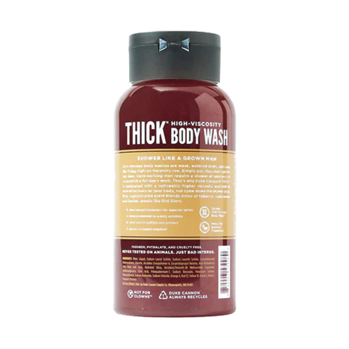 Duke Cannon THICK Series THICK16-OG Body Wash, Old Glory, 17.5 oz - 2
