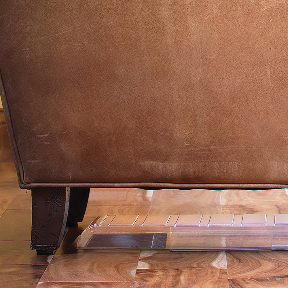 Deflecto UFAD Under Furniture Air Deflector, 2 in L, 11-3/4 in W, Plastic - 2