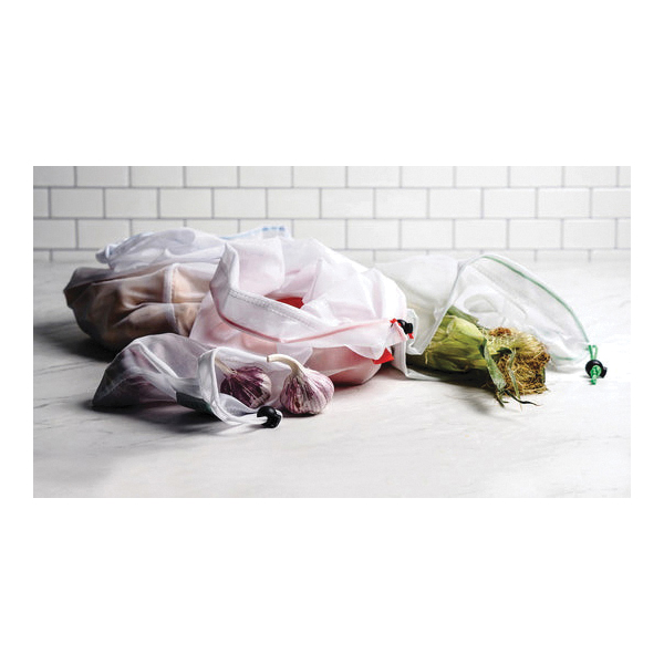 Rsvp International VEG-LG Large Bag, Plastic/Polyester - 4