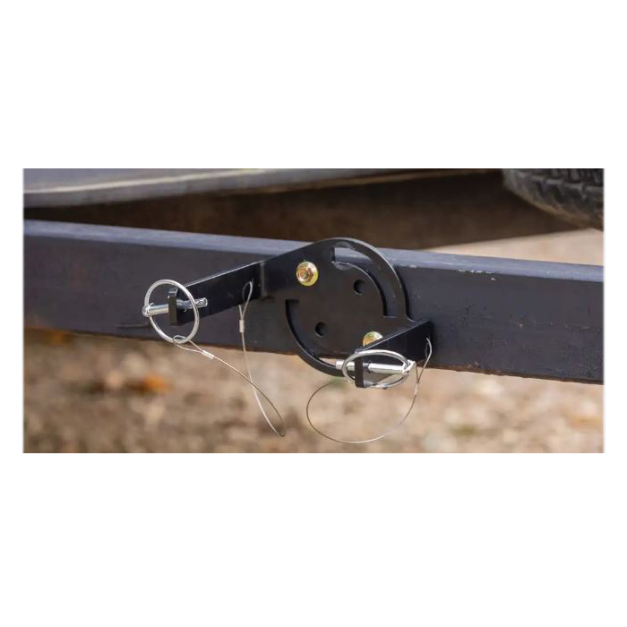 Curt 22802 Wheel Chock, 10 in L, 5-7/8 in W, 3-7/8 in H, Rubber/Steel - 5
