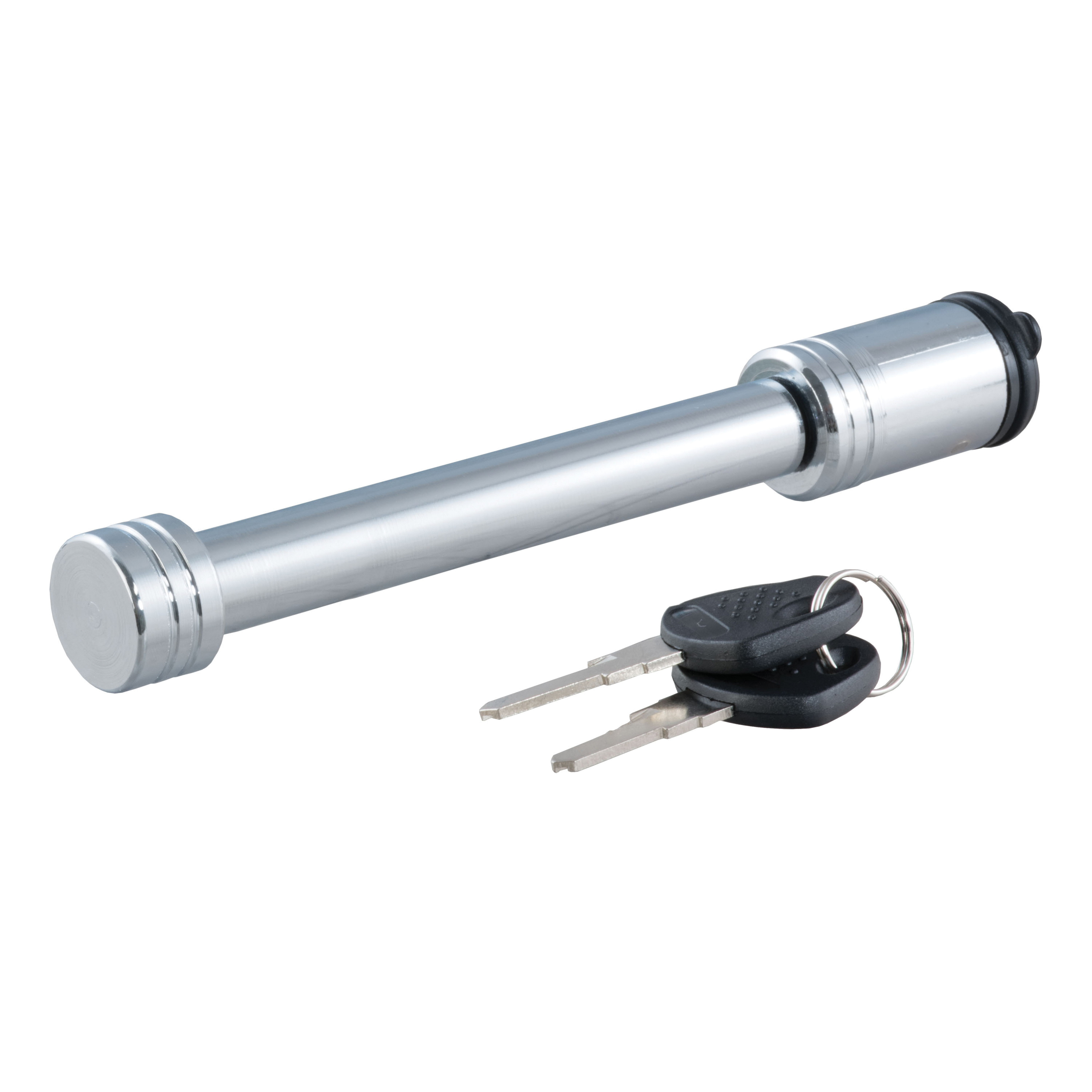 Curt 23025 Hitch Lock, 5/8 in Dia Pin, 6-3/8 in OAL, Carbon Steel, Chrome - 2