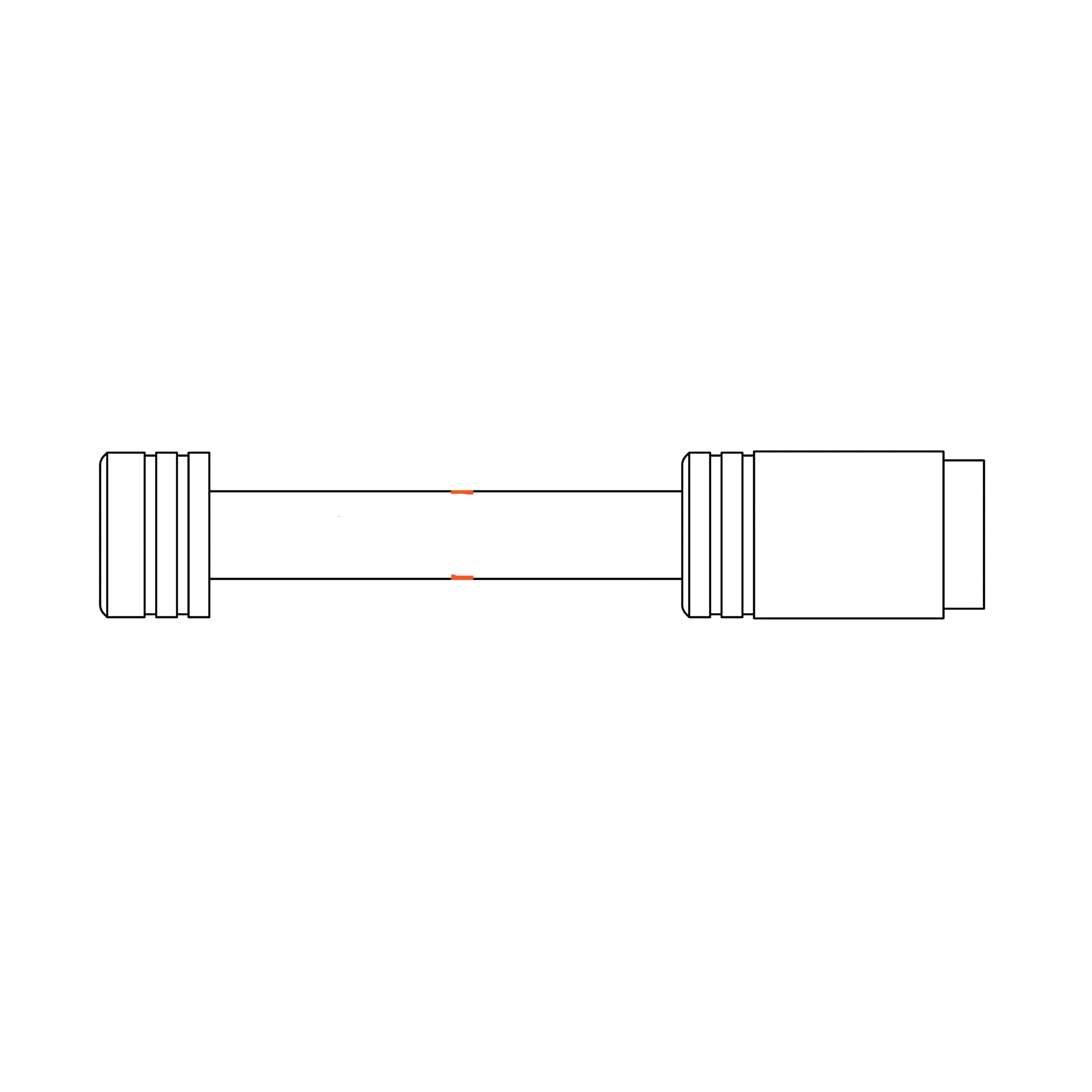 Curt 23025 Hitch Lock, 5/8 in Dia Pin, 6-3/8 in OAL, Carbon Steel, Chrome - 4