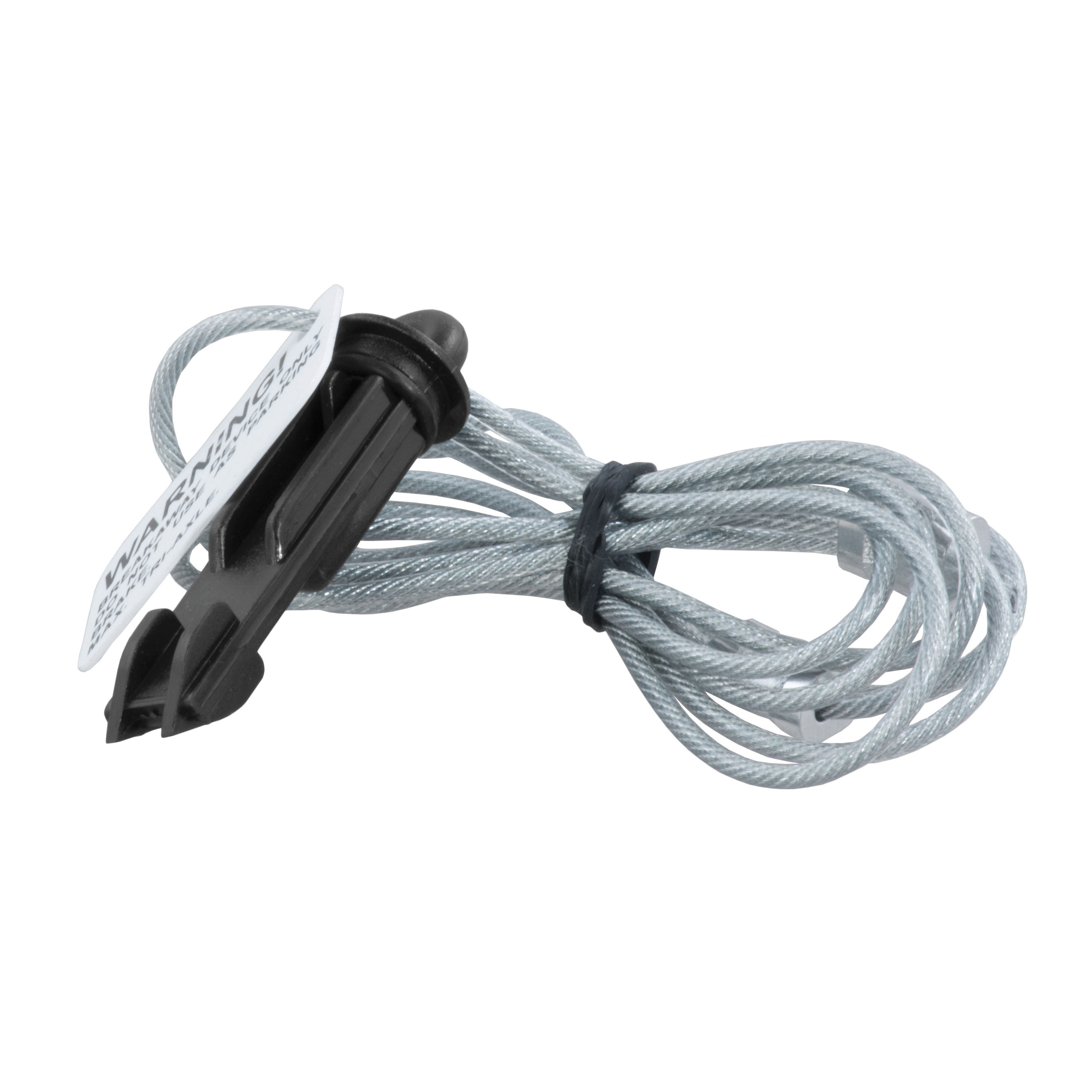 Curt 52021 Replacement Breakaway Switch Lanyard, Steel, Clear Coat - 3