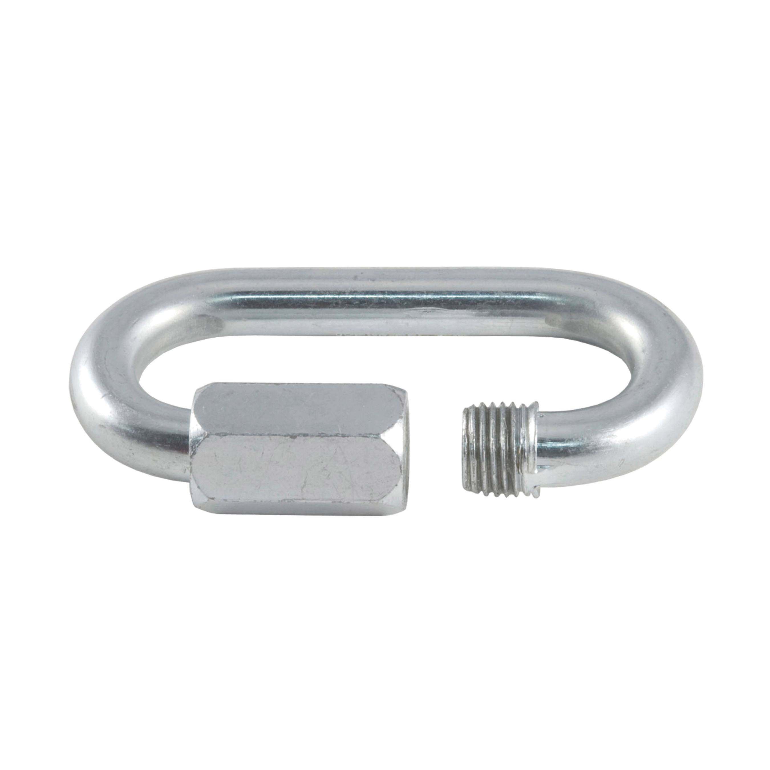Curt 82903 Quick Link, 5/16 in Trade, 1760 lb Working Load, Steel, Clear Zinc - 4