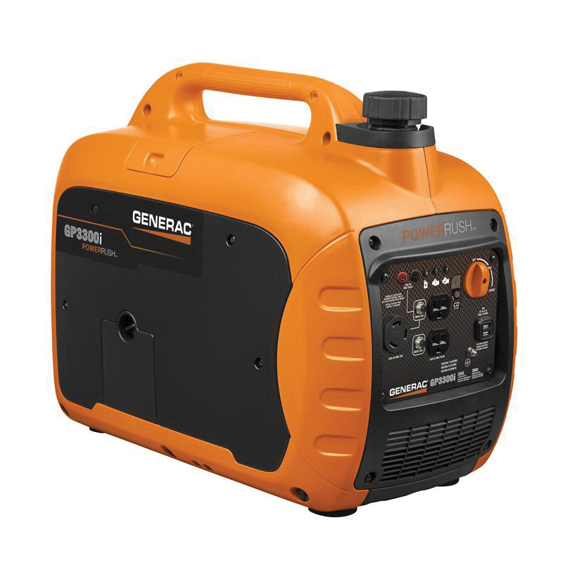 Generac GP Series 7153 Portable Generator, 20.83 A, 120 V, 2500 W Output, Gas, 1.06 gal Tank, 4.5, 7 hr Run Time - 3