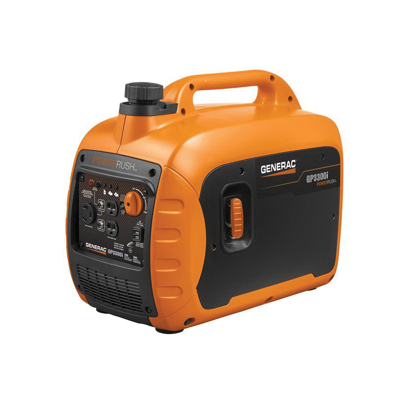 Generac GP Series 7153 Portable Generator, 20.83 A, 120 V, 2500 W Output, Gas, 1.06 gal Tank, 4.5, 7 hr Run Time - 4
