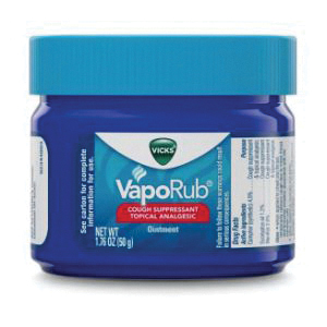 Vicks VapoRub 223311 Cough Suppressant and Analgesic Ointment, 3.53 oz - 2